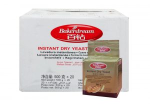 BakerDream Instant Dry Yeast (Super 2 in 1) 20 x 500g