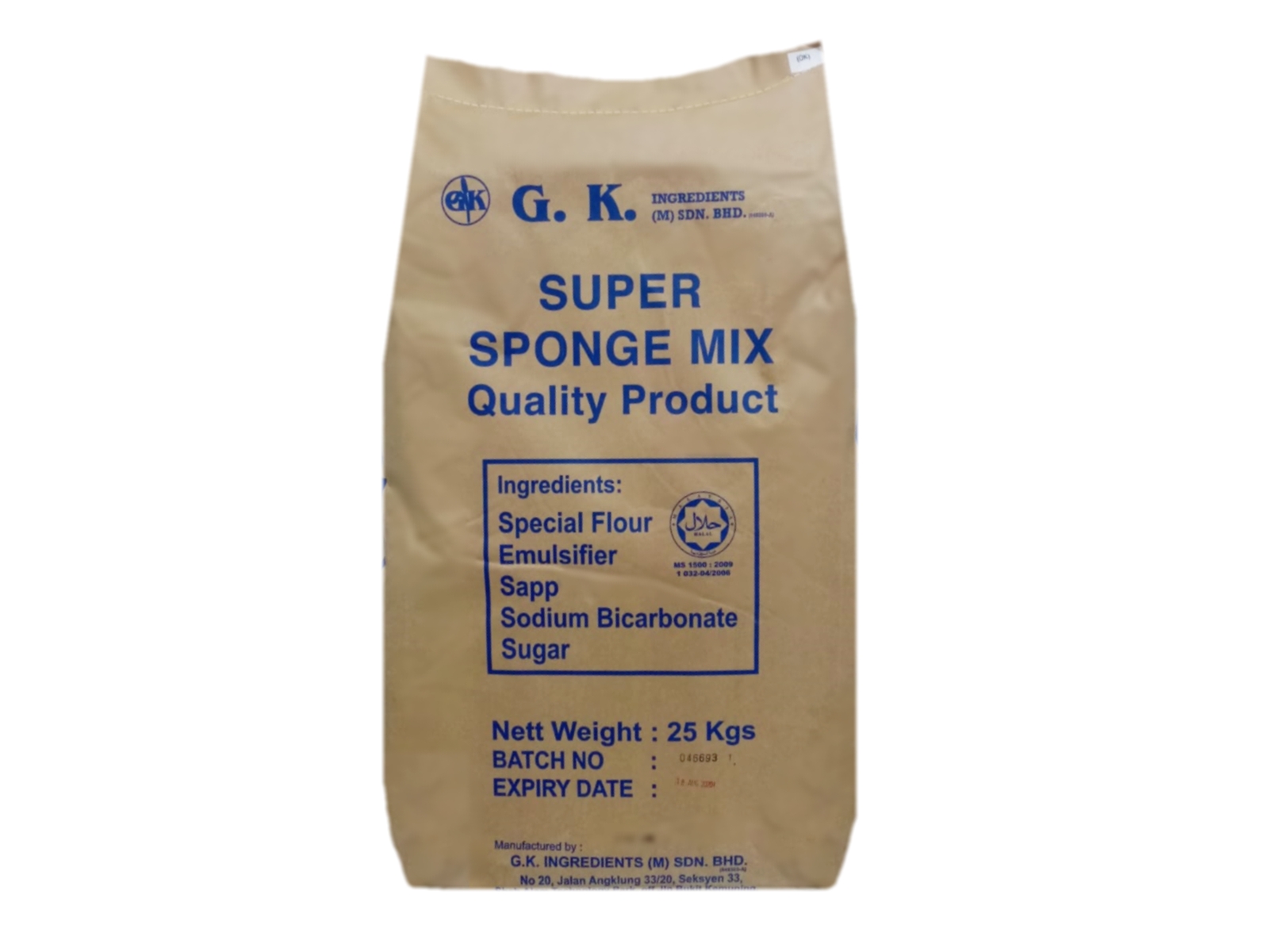 Gk Super Sponge Mix 25kg
